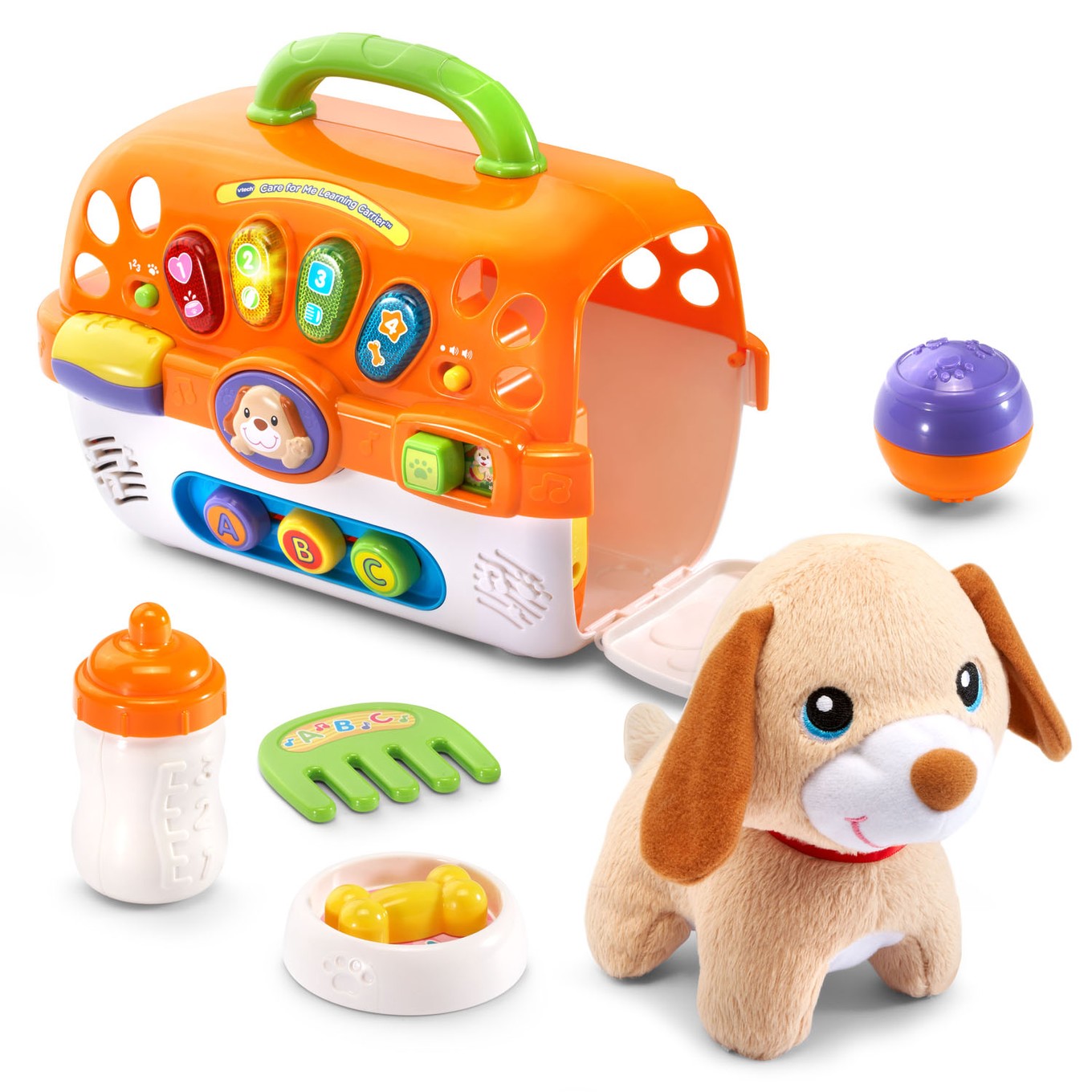 Vtech care for me learning carrier hot sale orange